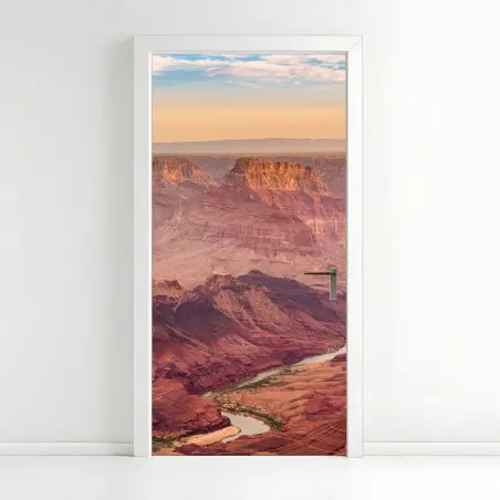Türaufkleber Grand Canyon sonnenuntergang panorama – Pixers®