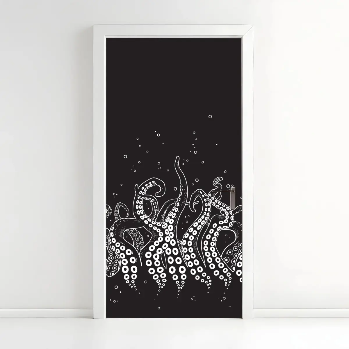 Türaufkleber oktopus tentakel muster – Pixers®