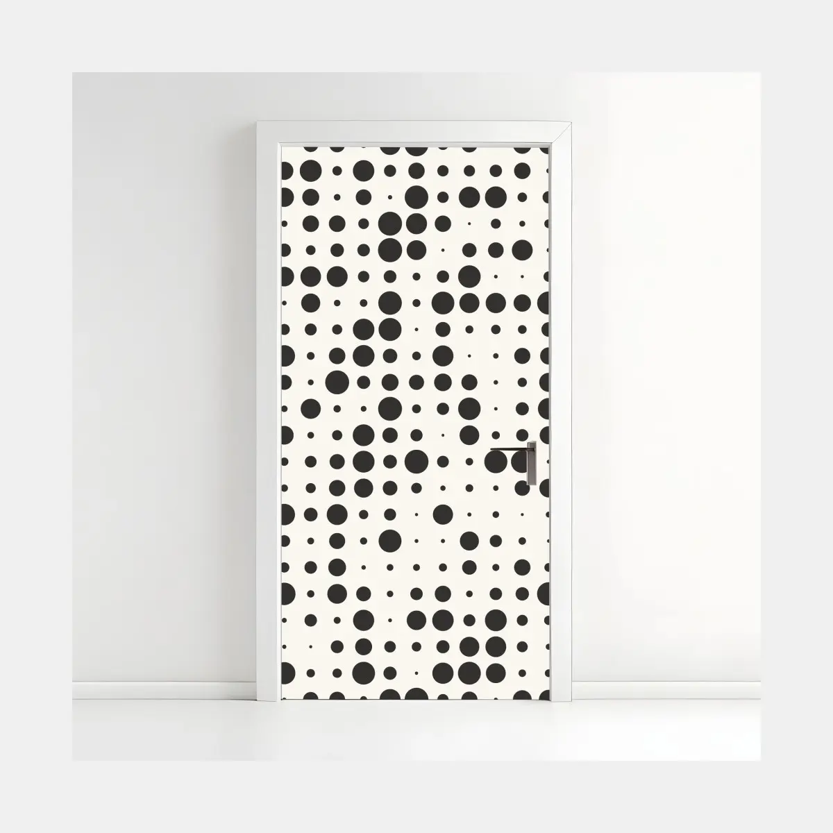 Türaufkleber minimalistisches punktmuster – Pixers®