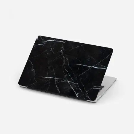 Laptop-Aufkleber schwarze marquina marmorstruktur für moderne interieur – Pixers®
