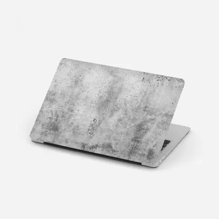 Laptop-Aufkleber rohe betonstruktur an der wand – Pixers®