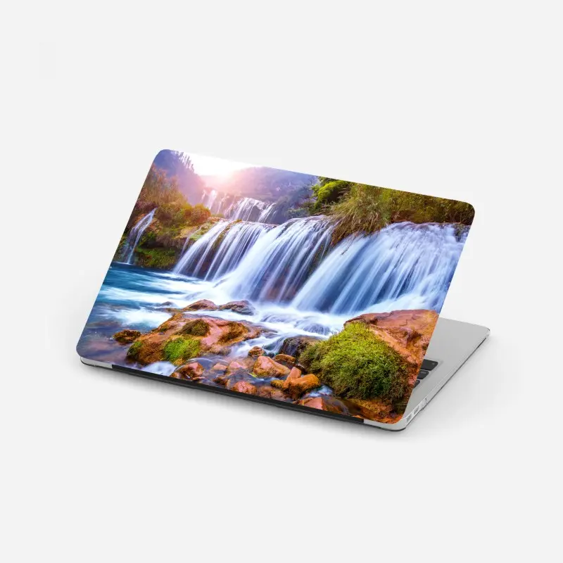 Laptop-Aufkleber Jiulong wasserfall in Luoping, China