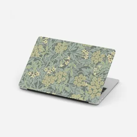 Laptop-Aufkleber vintage botanisches blumenmuster – Pixers®