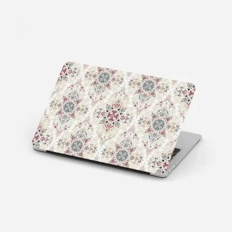 Laptop-Aufkleber ornamentales vintage-damastmuster – Pixers®