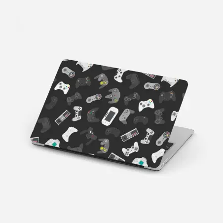 Laptop-Aufkleber retro controller muster – Pixers®