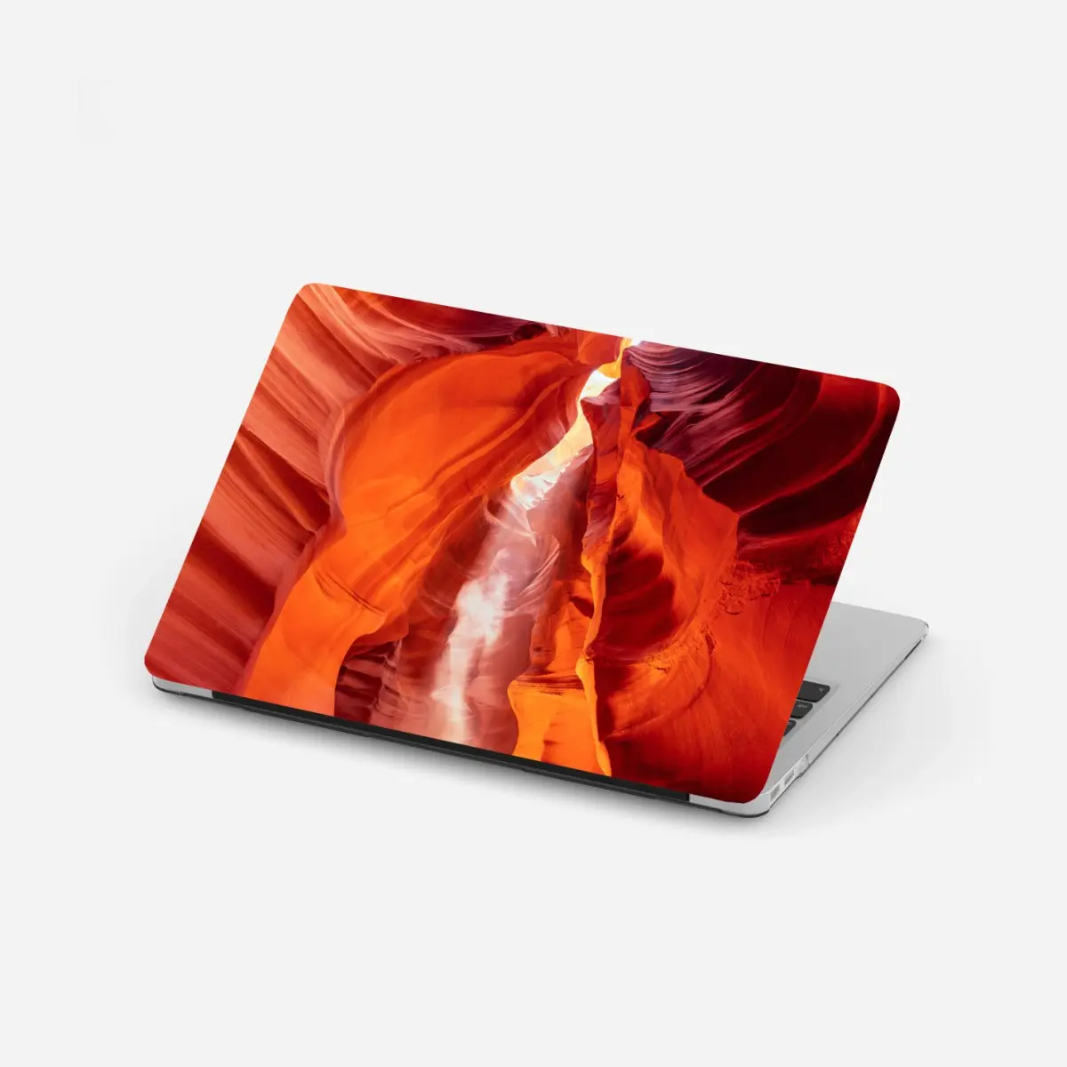 Laptop-Aufkleber sonnenstrahl in einer sandsteinschlucht – Pixers®
