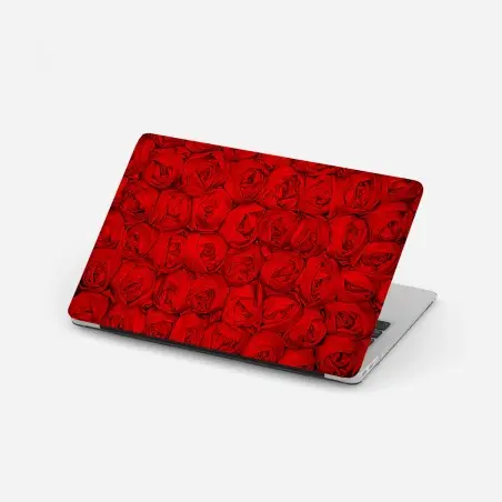 Laptop-Aufkleber endlose rote rosen – Pixers®