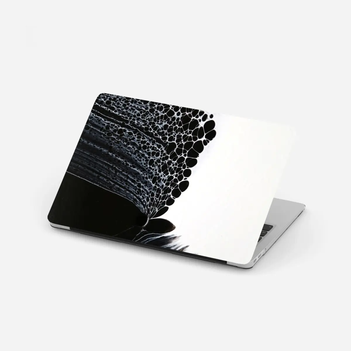 Laptop-Aufkleber monochromes zellmuster – Pixers®