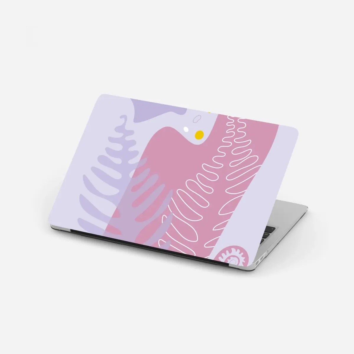Laptop-Aufkleber zarte pastell-botanische abstraktion – Pixers®