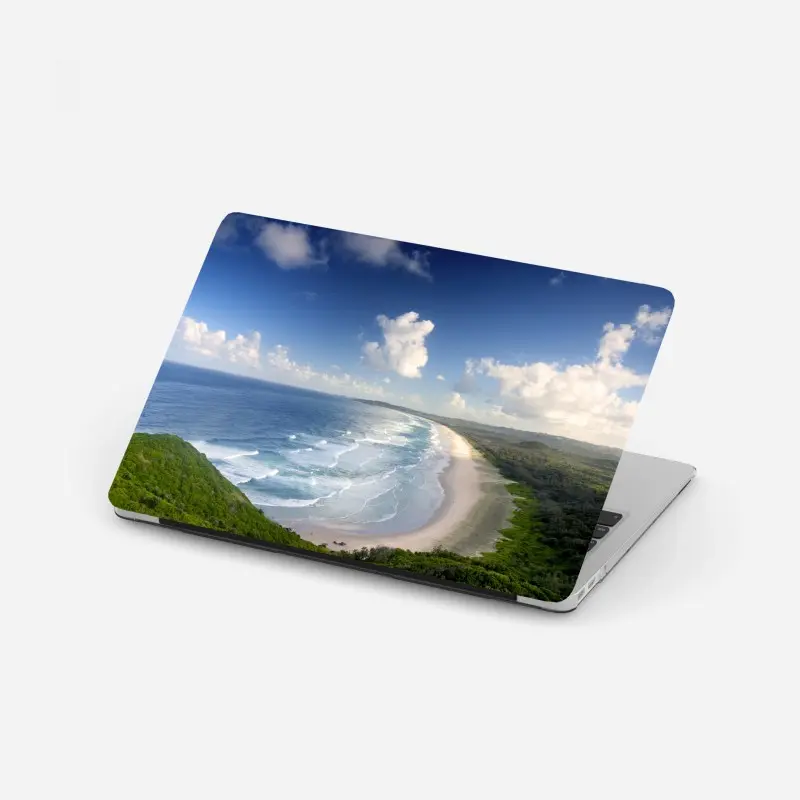 Laptop-Aufkleber panorama der küste von Byron Bay