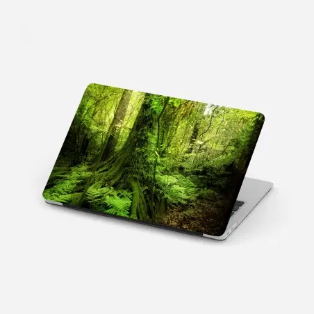 Laptop-Aufkleber üppiger tropischer dschungel – Pixers®