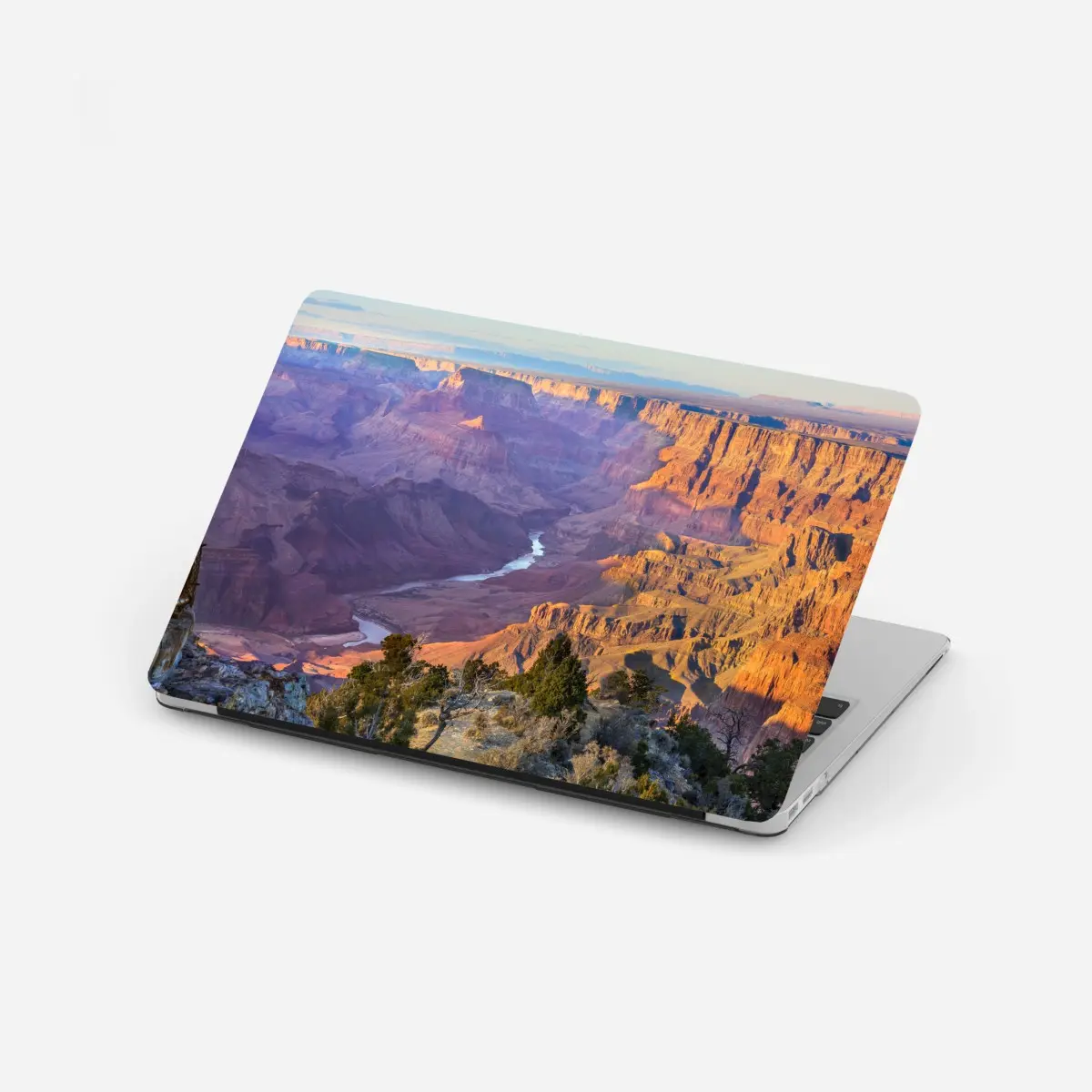 Laptop-Aufkleber Grand Canyon bei dämmerung panorama – Pixers®