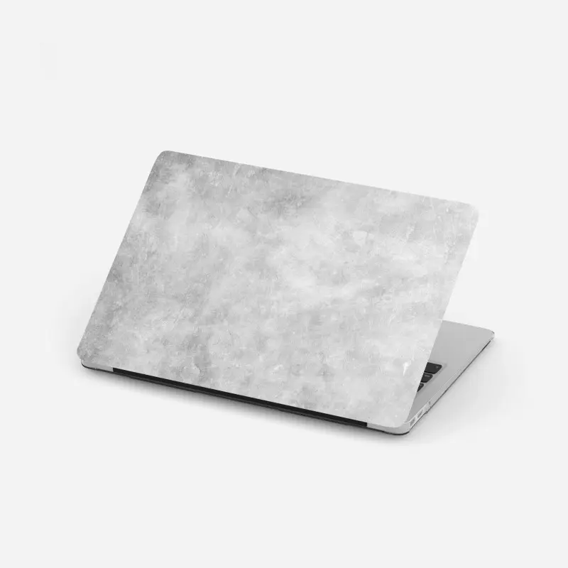 Laptop-Aufkleber subtile graue betonstruktur
