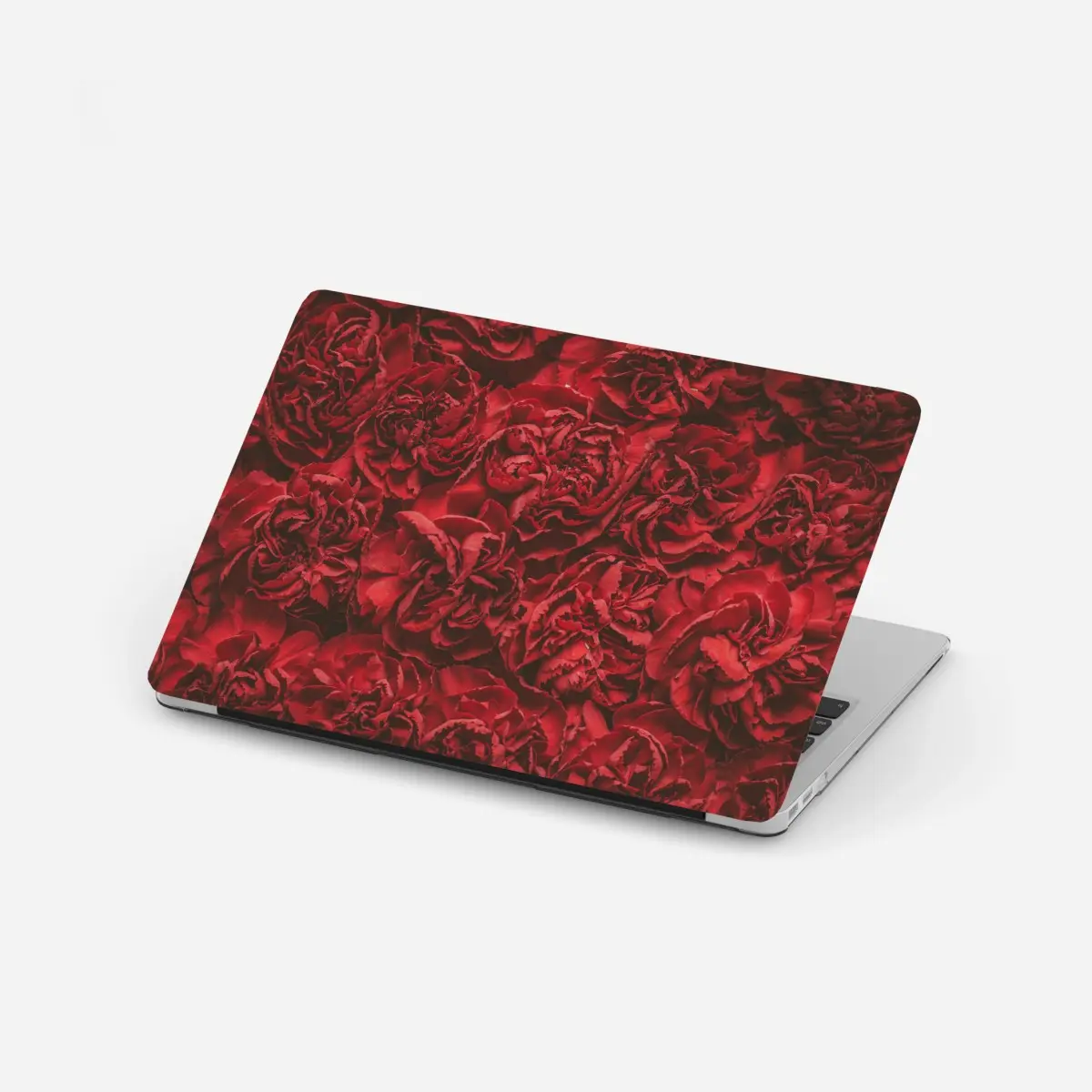 Laptop-Aufkleber vintage rote nelken blumenmuster – Pixers®