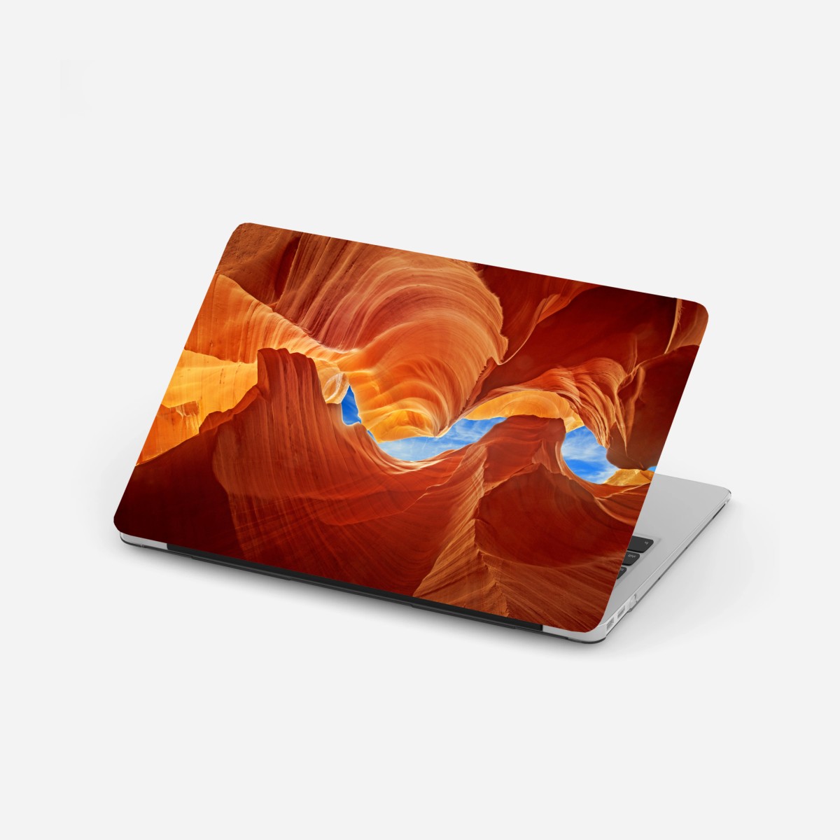 Laptop-Aufkleber Antelope Canyon geschwungene sandsteinformationen – Pixers®