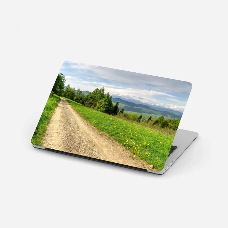 Laptop-Aufkleber Gorce frühlingspfad