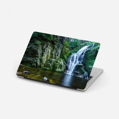Laptop-Aufkleber wasserfall Kamienczyk im Karkonosze – Pixers®