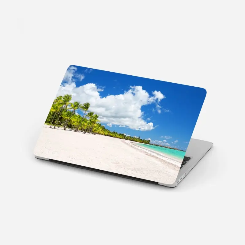 Laptop-Aufkleber tropischer strand in Punta Cana