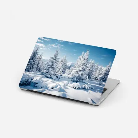 Laptop-Aufkleber winterruhe in den Karpaten – Pixers®