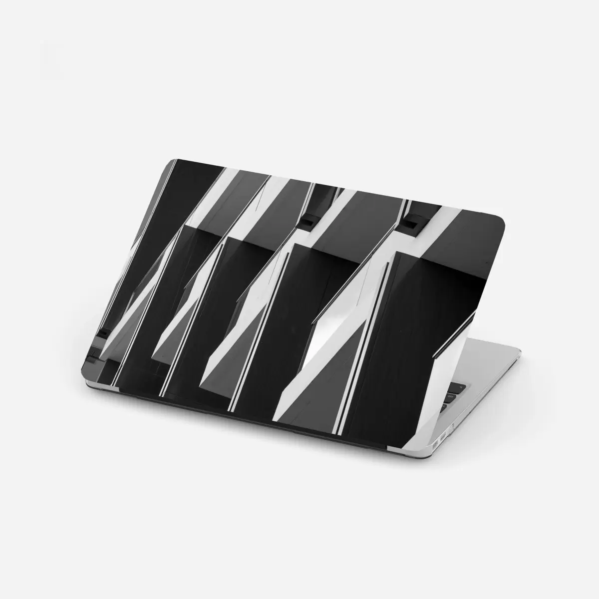 Laptop-Aufkleber geometrischer rhythmus der balkone – Pixers®