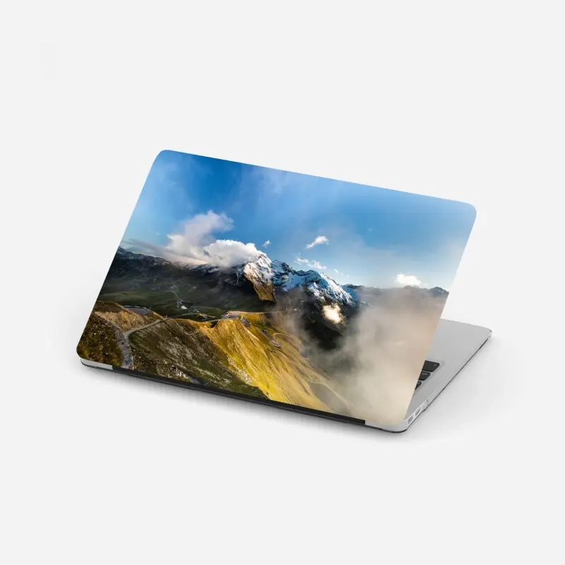 Laptop-Aufkleber Grossglockner panoramastraße in den Alpen