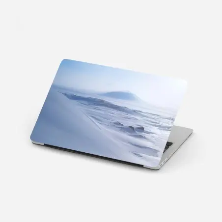 Laptop-Aufkleber arktische ruhe in Tschukotka – Pixers®