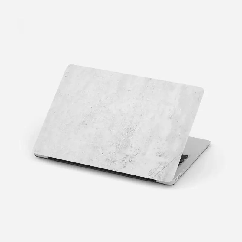 Laptop-Aufkleber graue betonwand textur