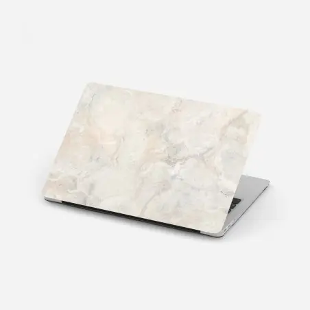 Laptop-Aufkleber weiche beige marmorstruktur – Pixers®