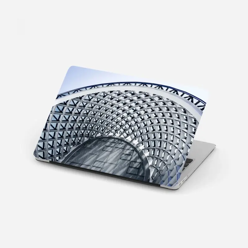 Laptop-Aufkleber geometrischer bogen moderner architektur