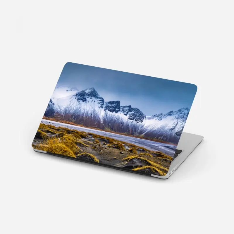 Laptop-Aufkleber panorama Vestrahorn bei Stokksnes