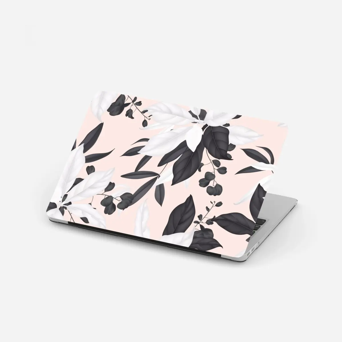 Laptop-Aufkleber zarte pastell botanische blätter – Pixers®