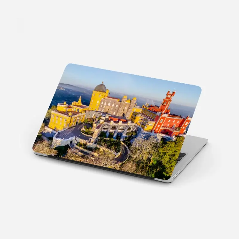 Laptop-Aufkleber bunter palast Pena in Sintra