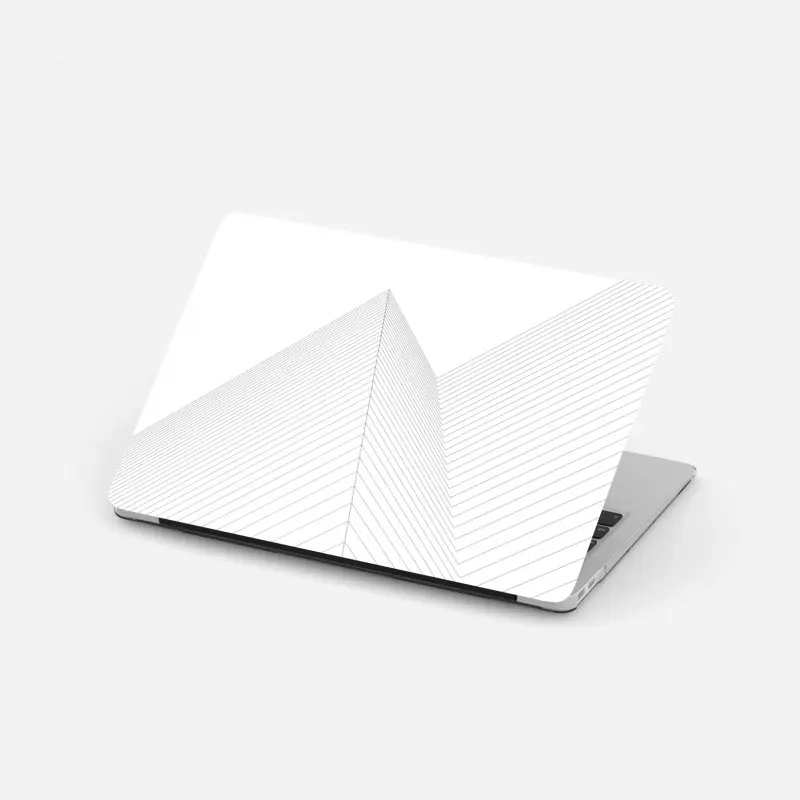 Laptop-Aufkleber geometrische architekturlinien