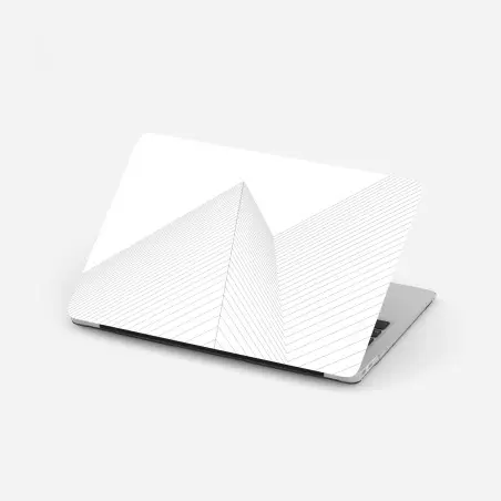 Laptop-Aufkleber geometrische architekturlinien – Pixers®