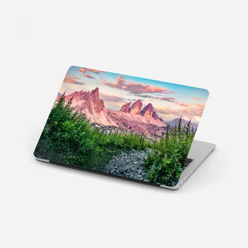 Laptop-Aufkleber sonnenuntergang bei Tre Cime di Lavaredo