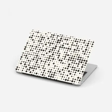 Laptop-Aufkleber minimalistisches punktmuster – Pixers®