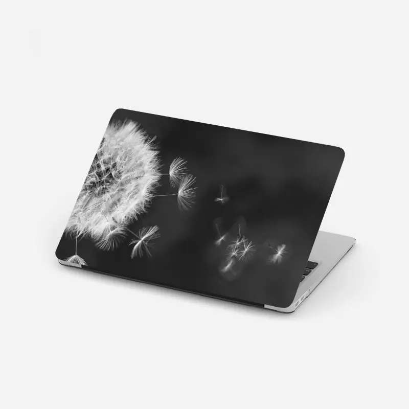 Laptop-Aufkleber schwebende löwenzahnsamen