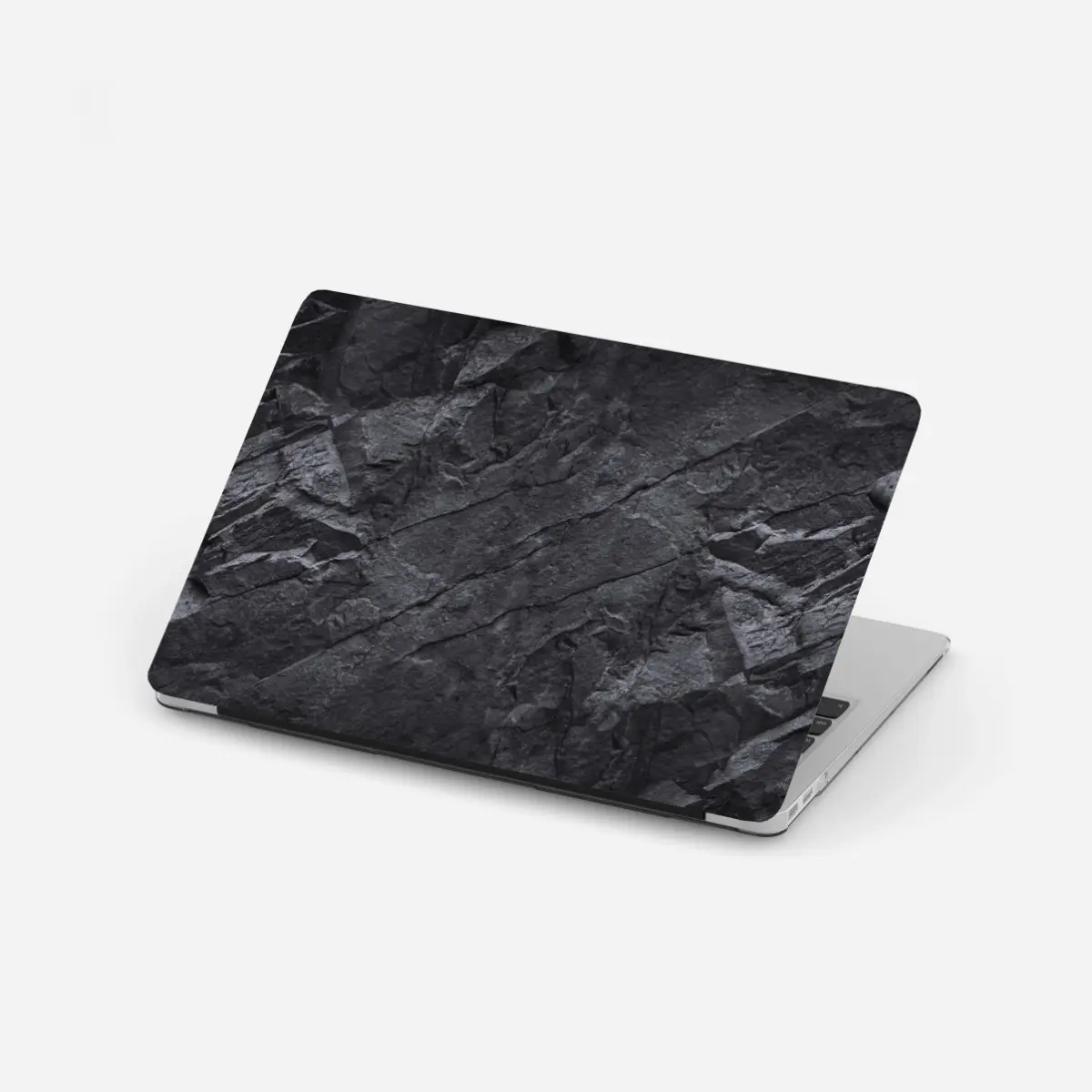 Laptop-Aufkleber dunkle steintextur – Pixers®