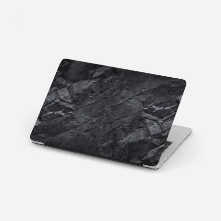 Laptop-Aufkleber dunkle steintextur – Pixers®