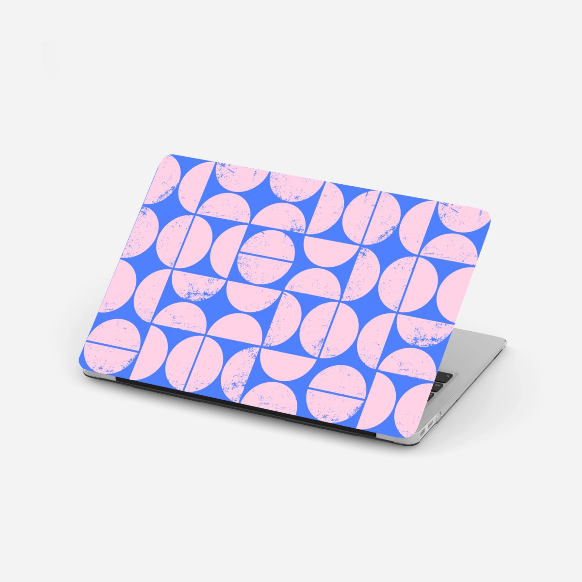 Laptop-Aufkleber pastell geometrisches kreismuster – Pixers®