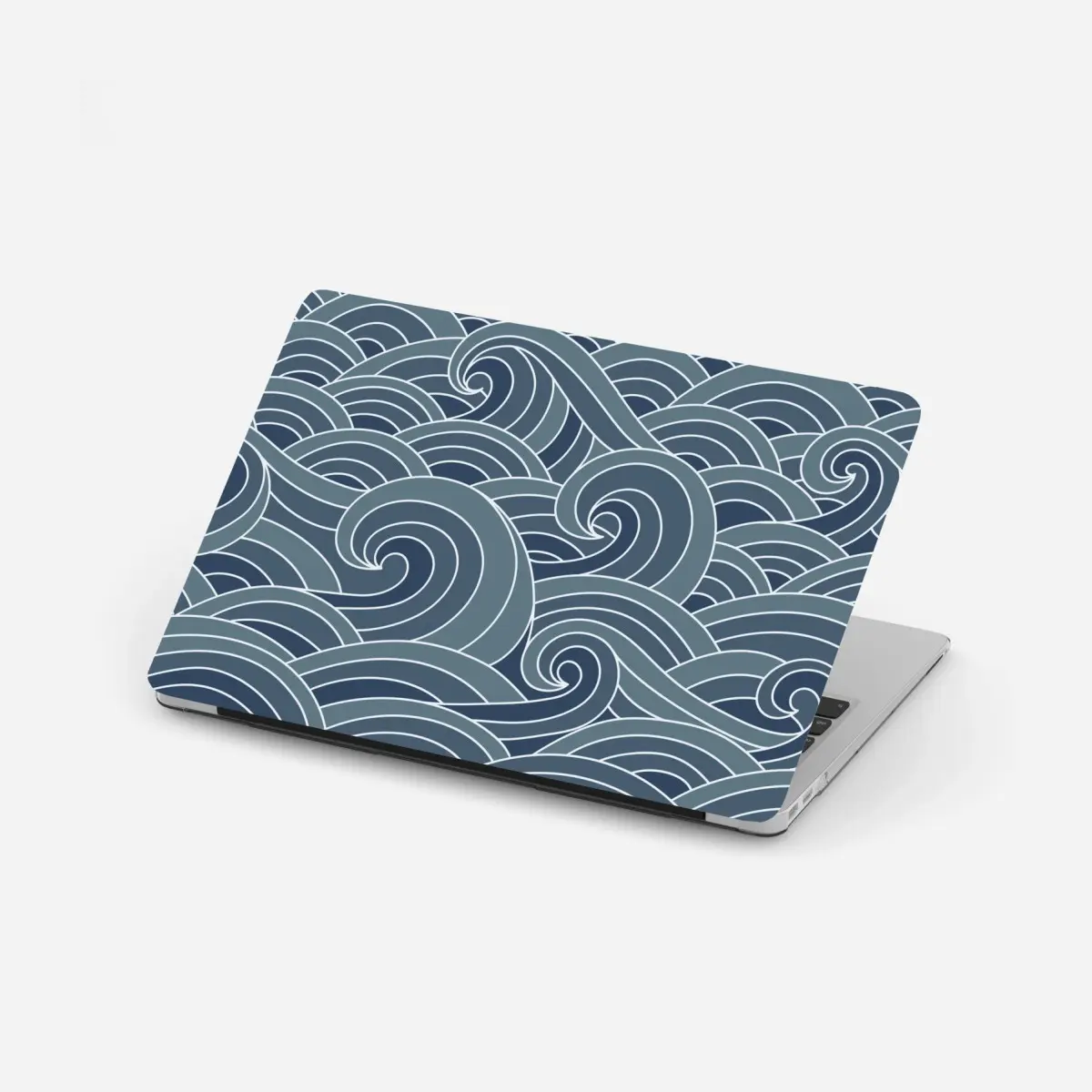Laptop-Aufkleber stilisiertes wellenmuster – Pixers®