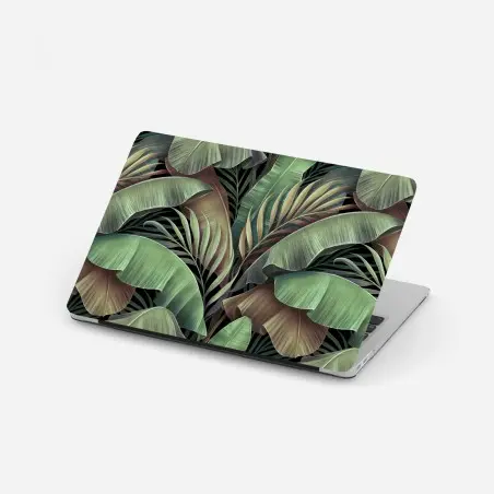 Laptop-Aufkleber tropisches blättermuster – Pixers®