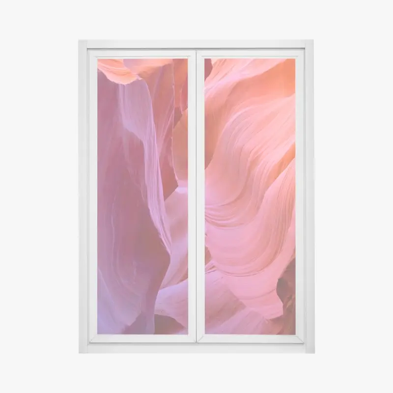 Fensteraufkleber Antelope Canyon sandsteinwellen