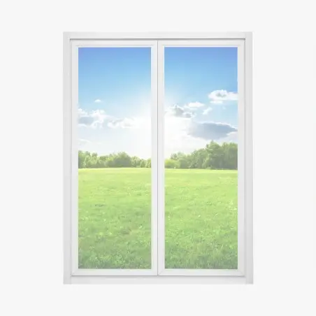 Fensteraufkleber sonnige grüne wiese – Pixers®