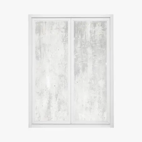 Fensteraufkleber rohe betonwand textur – Pixers®
