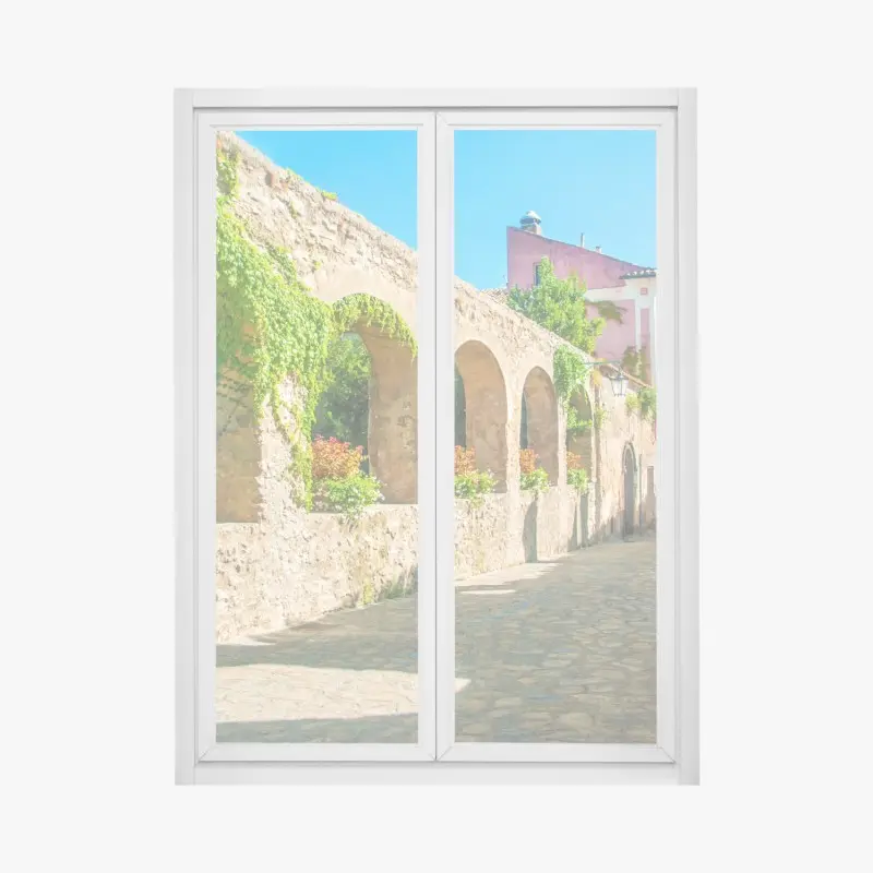 Fensteraufkleber sonnige bögen in Ravello