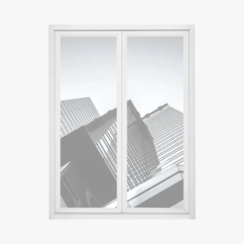 Fensteraufkleber Hongkong hochhaus perspektive