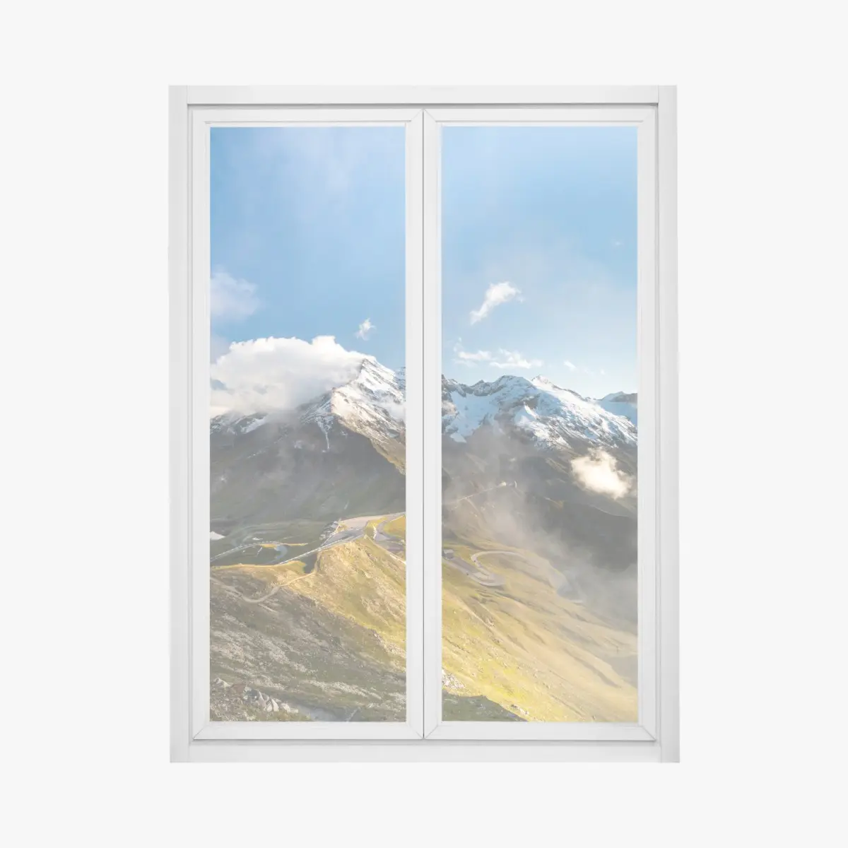 Fensteraufkleber Grossglockner panoramastraße in den Alpen – Pixers®