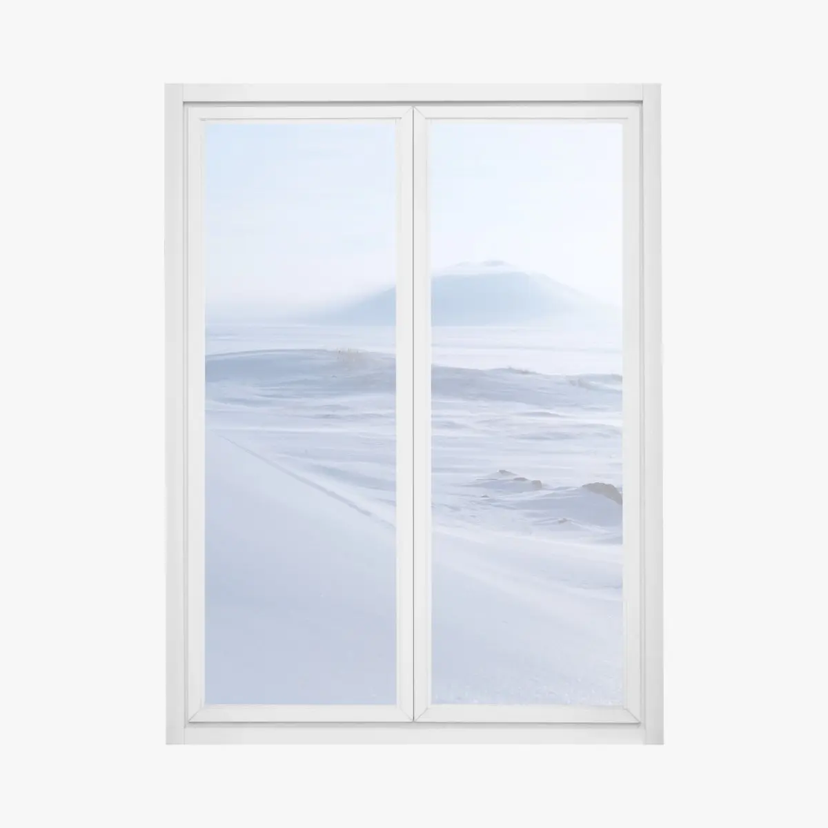 Fensteraufkleber arktische ruhe in Tschukotka – Pixers®