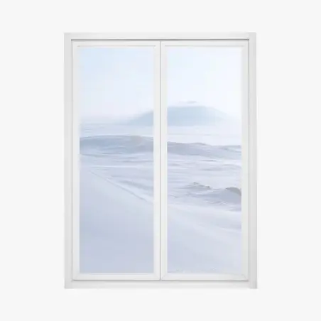 Fensteraufkleber arktische ruhe in Tschukotka – Pixers®